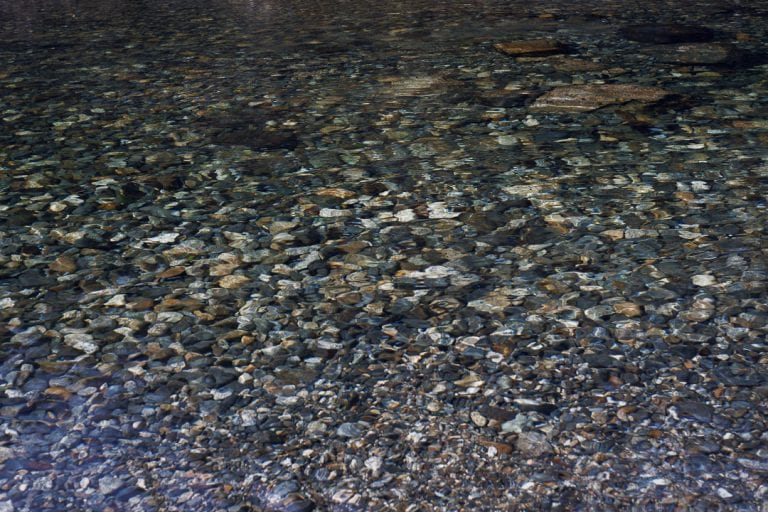 Image of stones in a riverbed at Golden Ears Provincial Park